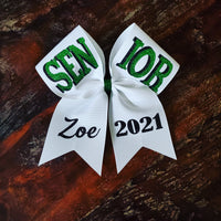 Senior Cheer Bow /Senior Softball Bow/Senior Dance Bow