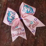 Horse Themed Cheer bow/ Horse Party Bow