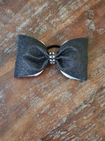 FULL Glitter Tailless Cheer Bow/Dance Bow