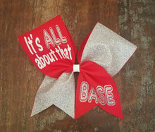 Load image into Gallery viewer, It's All About that Base Cheer Bow
