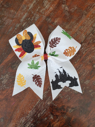 Thanksgiving Cheer Bow / Holiday Bow