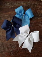 Solid Color Cheer Bow/Dance Bow/Softball Bow
