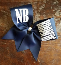 Load image into Gallery viewer, Cheer/Softball/Dance Bow with 2 Names.
