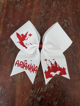 Load image into Gallery viewer, Princess Fairy Cheer Bow with Name
