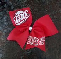 Cheer Bow/Softball Bow/Dance Bow with 2 Names.