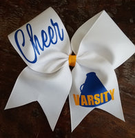 Cheer Bow/Softball Bow/Dance Bow with 2 Names.