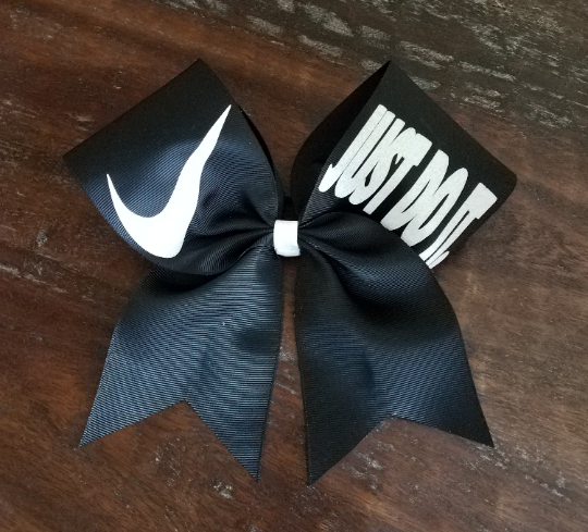 Just Do it Cheer Bow/Swish Bow