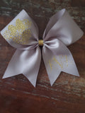 Animal Print Cheer Bow
