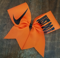 Just Do it Cheer Bow/Swish Bow