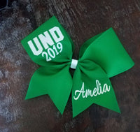 Cheer Bow/Softball Bow/Dance Bow with 2 Names.