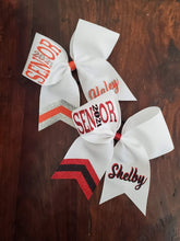 Load image into Gallery viewer, Custom Senior bows in Various colors
