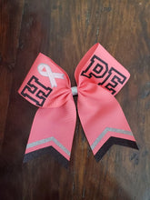 Load image into Gallery viewer, HOPE Cancer Awareness Cheer Bow
