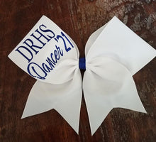 Load image into Gallery viewer, Cheer/Softball/Dance Bow with 1 Name

