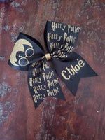 Wizard Cheer Bow with Name