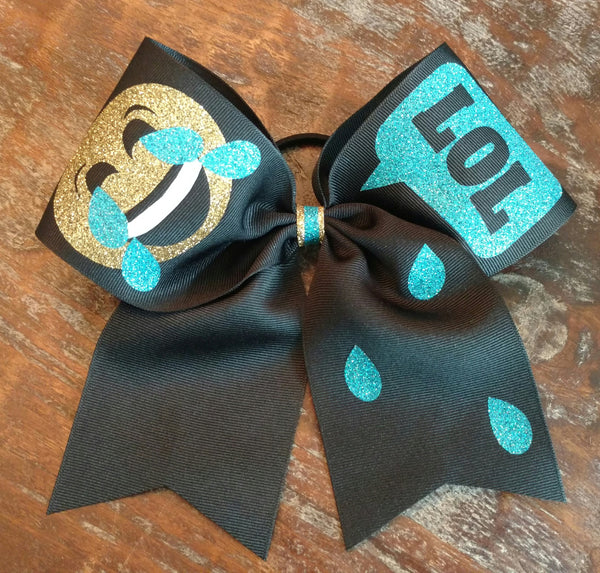 Emoji LOL Cheer Bow