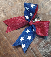 MINI American Flag Key Chain Bow