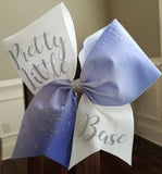 Tick tock Purple Sparkle fabric with Names