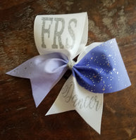 Tick tock Purple Sparkle fabric with Names