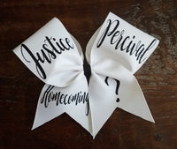 Homecoming/PromPosal Cheer Bow