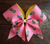Pineapple Cheer Bow
