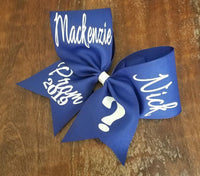 Homecoming/PromPosal Cheer Bow