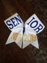 Load image into Gallery viewer, Senior Bow with year and name
