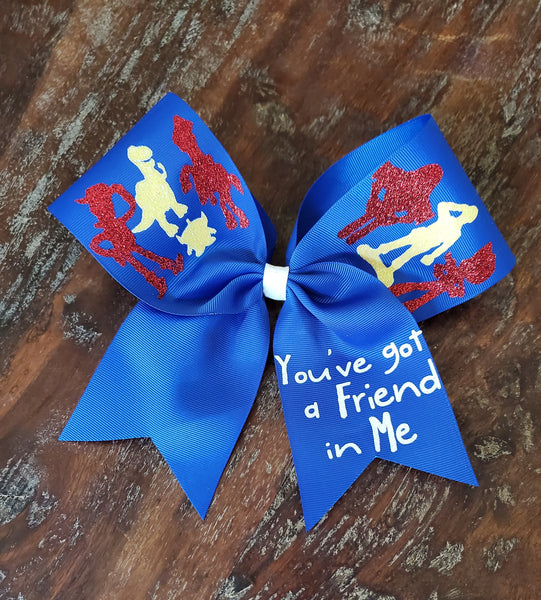 You've Got a Friend in Me Cheer Bow