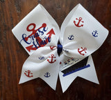 Anchor Cheer Bow