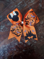 Minnie Halloween Cheer Bow