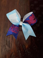 MINI Elsa/Anna Cheer Bow