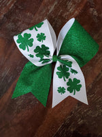 St. Patrick's Day Cheer Bow