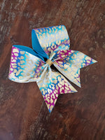 Ombre Metallic Cheer Bow/Softball Bow/Dance Bow