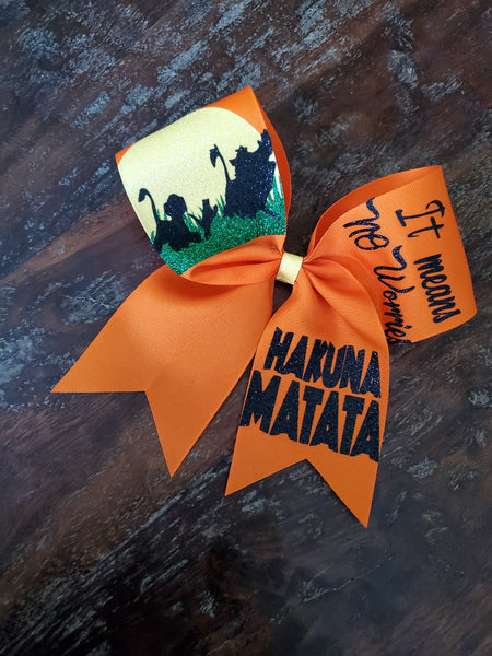 Hakana Matata Cheer Bow