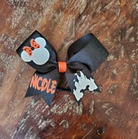 MINI Minnie Cheer Bow with Name