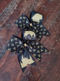 Wizard Cheer Bow with licensed harry potter fabric