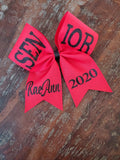 Senior Cheer Bow /Senior Softball Bow/Senior Dance Bow