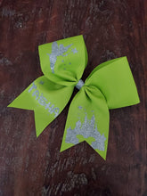 Load image into Gallery viewer, Princess Fairy Cheer Bow with Name
