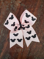 Mickey Head Cheer Bow