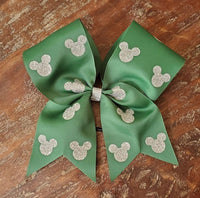 Mickey Head Cheer Bow