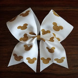 Mickey Head Cheer Bow