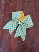 Pineapple Cheer Bow
