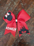 Minnie Cheer Bow with 1 Name