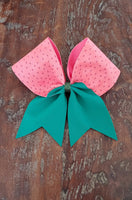 Watermelon Cheer Bow/Dance Bow /Softball Bow